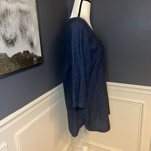 Flax Linen Soft Tunic - Picture 5 of 9